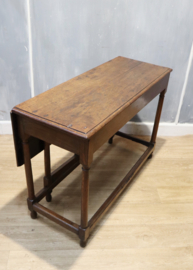 Antieke Engelse wandtafel, gateleg
