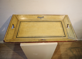 Antiek beschilderd dienblad