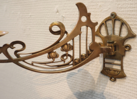 Set Art Nouveau  pianokandelaars