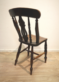 Set van vier antieke Windsorstoelen