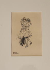 Herman Moerkerk (1879-1949) dansende vrouwen