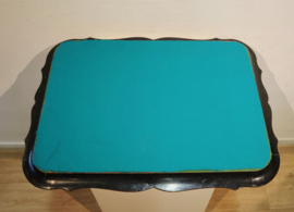 Groot antiek ingelegd dienblad