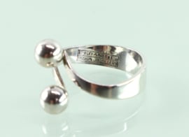 Vintage zilveren ring, Erik Granit Finland 1972