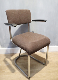 Vintage buisframe armstoel