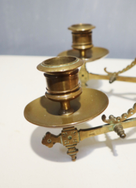 Antieke wandkandelaar, pianokandelaar