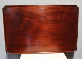 Antiek mahoniehouten dienblad