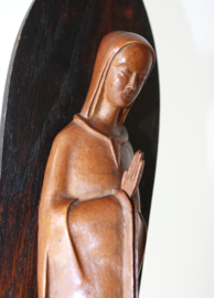 Houten Art Deco Madonna