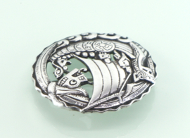 Zilveren broche ca. 1910 Rasmus Bjørn Halvordsen Denemarken