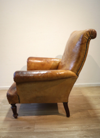 Lederen fauteuil