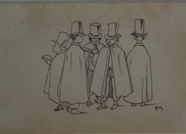 Tekening Herman Moerkerk (1879-1949)