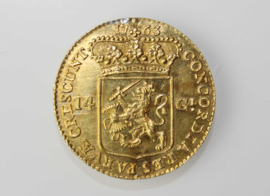 Gouden rijder 14 gulden, Utrecht 1763