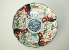 4 x antieke Imari porseleinen borden