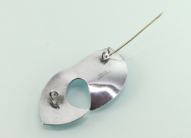 Vintage broche email Knut Rasmussen Noorwegen jaren ‘50