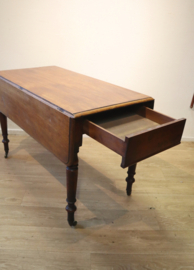 Antieke Engelse Pembroketafel, sidetable.