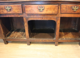 Antieke Engelse buffetkast, dresser 18e eeuw