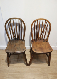 Set antieke Windsorstoelen