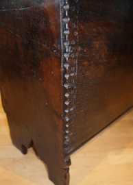 Antiek Engels dekenkistje, ca 1700