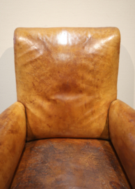 Lederen fauteuil