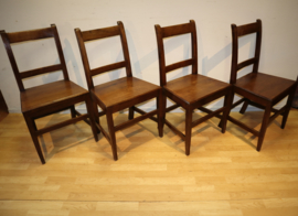 Vier antieke Engelse stoelen ca 1800