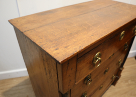 Antieke Hollandse Empire ladenkast