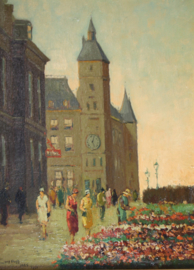 Joop Kropff (1892-1979) stadsgezicht Parijs 1926