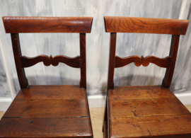 Set van vier Engelse stoelen