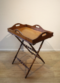 Antieke Engelse butlertray, dienblad