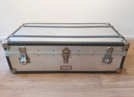 Vintage aluminium reiskoffer