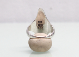 Zilveren ring Henning Koppel voor Georg Jensen Denemarken