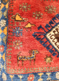 Set Perzische kussens met dierfiguren