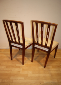 Set antieke Hollandse stoelen, 18e eeuw