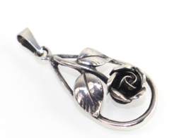 Vintage zilveren hanger, Theodor Klotz, ca. 1970