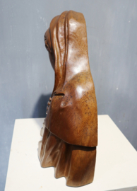 Houten sculptuur Maria