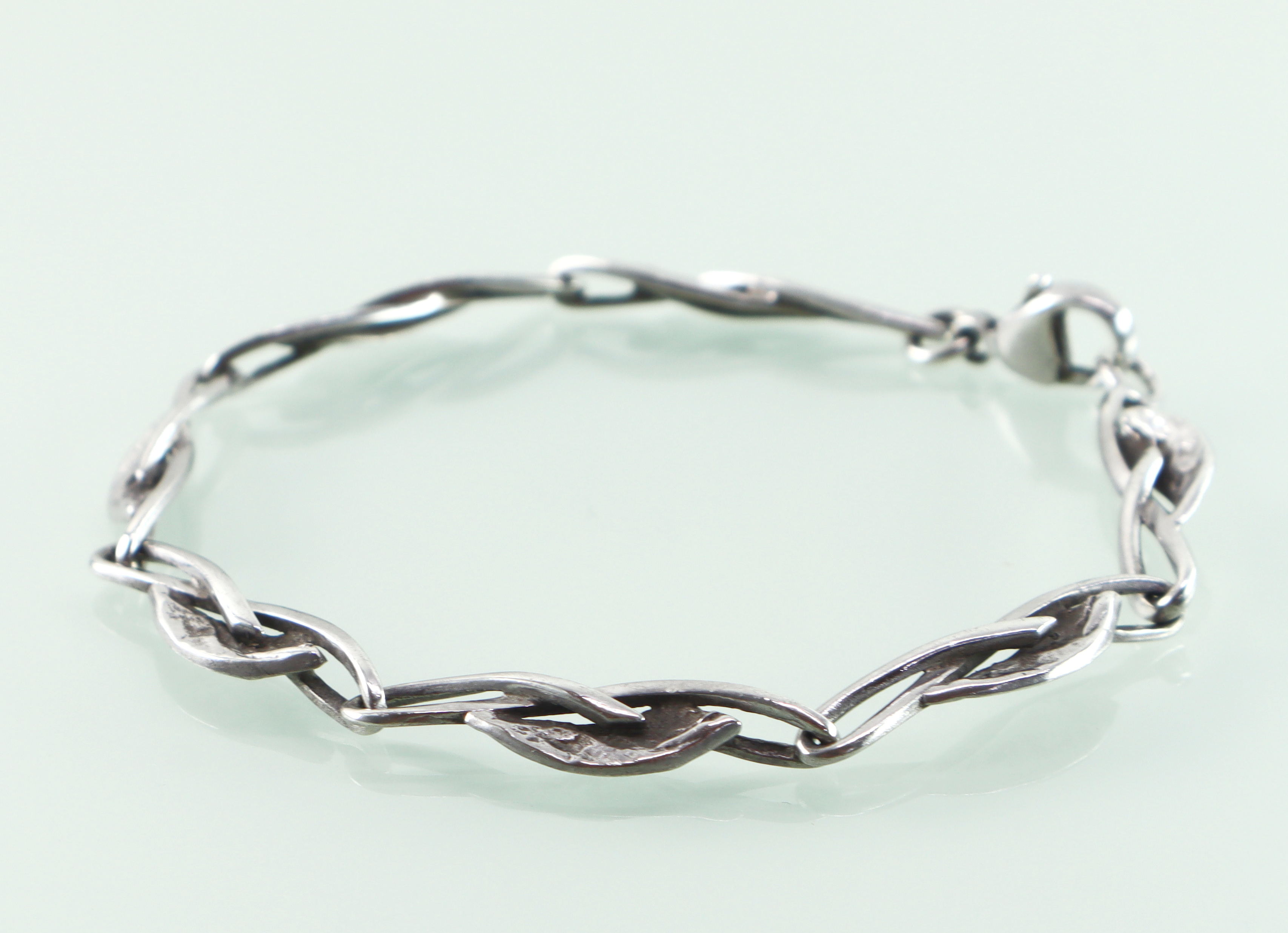 Handgemaakte zilveren armband Sueno