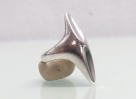 Zilveren ring Henning Koppel voor Georg Jensen Denemarken
