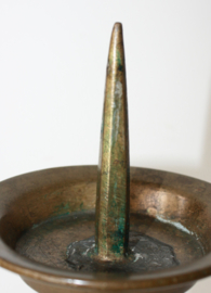 Antieke bronzen penkandelaar