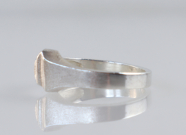 Zilveren Pluto ring, Björn Weckström, Lapponia, Finland jaren ’70 / ‘80