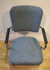 Vintage buisframe stoel schuitema