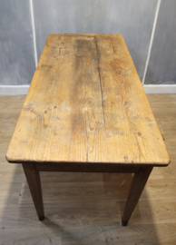 Antieke Franse bakkerstafel, keukentafel