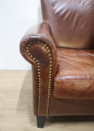 Lederen fauteuil