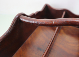 Antieke Engelse bestekbak