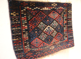 Antiek Perzisch kleedje 58 x 47 cm