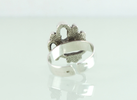 Vintage zilveren ring Friedrich Knödler