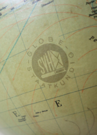 Vintage staatkundige globe SVH, ca. 1950