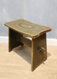 Beschilderd antiek Fries krukje