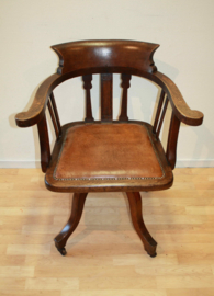 Antieke bureaustoel