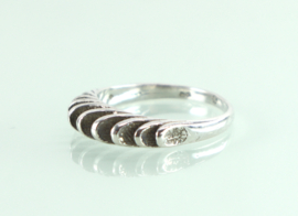 Vintage zilveren ring Echri Cameer Denemarken