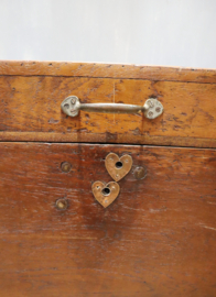 Antieke koloniale reiskist