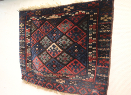 Antiek Perzisch kleedje 58 x 47 cm