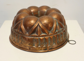 Antieke koperen tulband